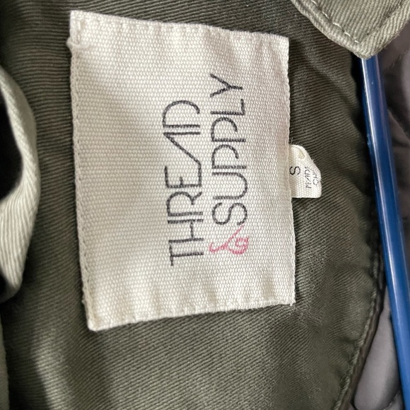 Thread & Supply Jackets & Coats Olive Green Thread And Supply